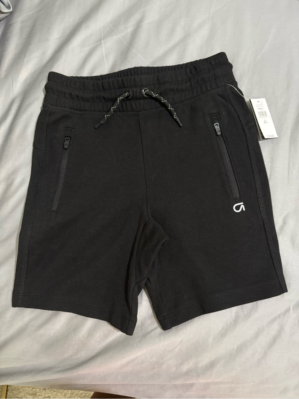 GAP Black Kids Drawstring Active Shorts